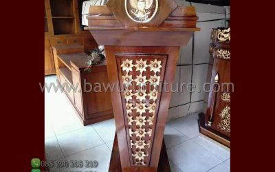 Podium Jati Cimahi Model Minimalis Terbaru Jepara