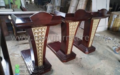 Podium Jati Jakarta Model Minimalis Terbaru Jepara