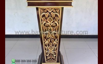 Podium Jati Salatiga Model Minimalis Terbaru Jepara