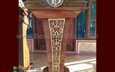 Podium Jati Yogjakarta Model Minimalis Terbaru Jepara