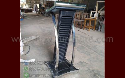 Podium Minimalis Stainless Indramayu Model Terbaru