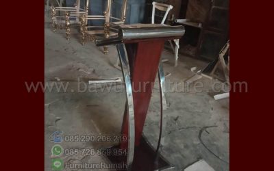 Podium Minimalis Stainless Serang Model Terbaru