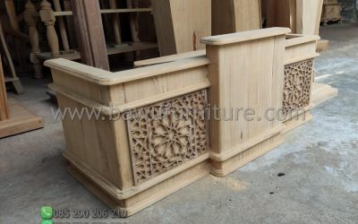 Stock Mimbar Majelis Taklim Dari Kayu Jati