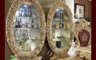 Lemari Hias Ukir Jepara Model Klasik Mewah