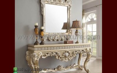 Meja Console Jepara Model Ukrian Klasik Mewah