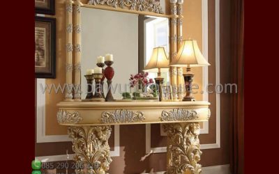 Meja Console Ukir Model Klasik Mewah Jepara