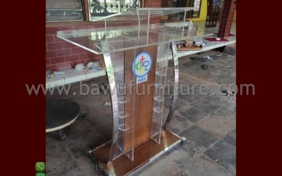 Mimbar Gereja GKII Model Minimalis Modern
