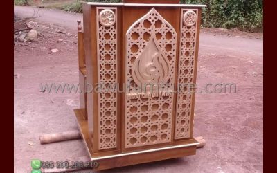 Mimbar Masjid Minimalis Salatiga Model Terbaru