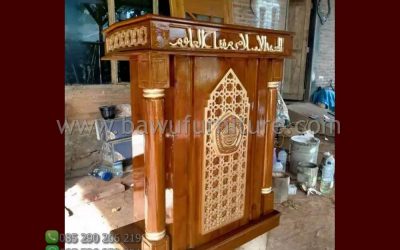 Mimbar Masjid Minimalis Tegal Model Terbaru