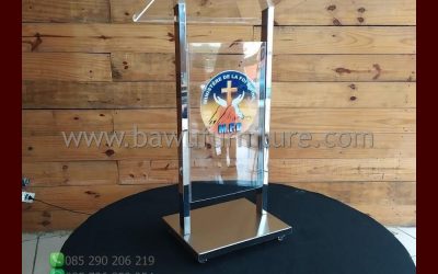 Podium Akrilik Malang Model Minimalis Modern