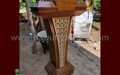 Podium Jati Demak Model Minimalis Terbaru Jepara