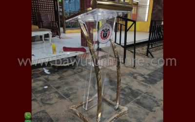 Podium Minimalis SMK N 3 Semarang Untuk Pidato