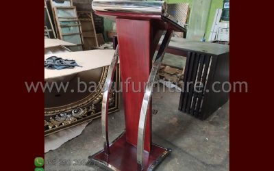 Podium Minimalis Stainless Demak Terbaru