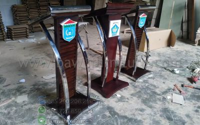 Podium Minimalis Stainless Jepara Terbaru