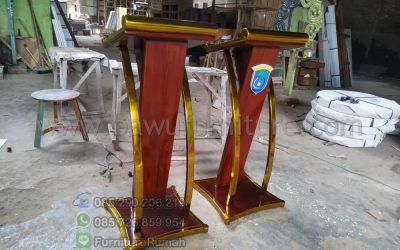 Podium Minimalis Stainless Kudus Terbaru