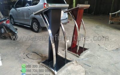 Podium Minimalis Stainless Semarang Terbaru