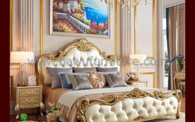 Tempat Tidur Klasik Mewah Model Ukiran Jok Jepara