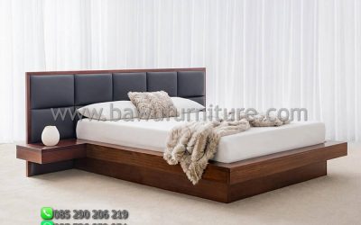 Tempat Tidur Minimalis Jati Model Modern Terbaru