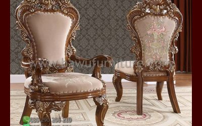 Kursi Makan Ukiran Jati Jepara Model Klasik Mewah