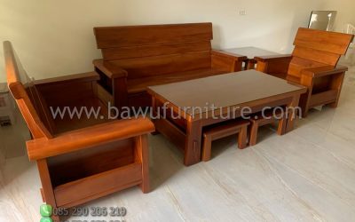Kursi Tamu Minimalis Kayu Jati Karya Jepara