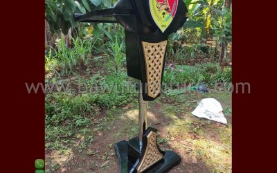 Podium Hidrolik NTT Model Minimalis Jati Modern