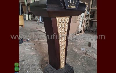 Podium Jati Surabaya Model Minimalis Terbaru Jepara