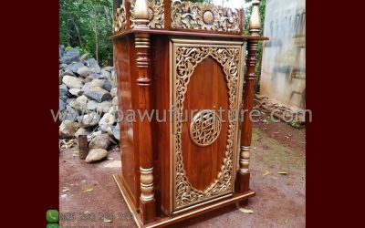 Mimbar Jati Jepara Murah Untuk Ceramah Di Masjid