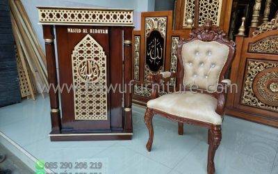 Mimbar Jati Termurah Untuk Sarana Ceramah Di Masjid