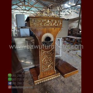 Mimbar Jati Ukir Jepara