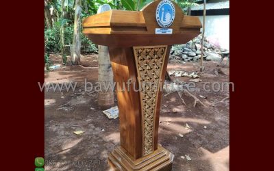 Podium Minimalis Jati TK Islam Al Azhar 6 Sentra Primer