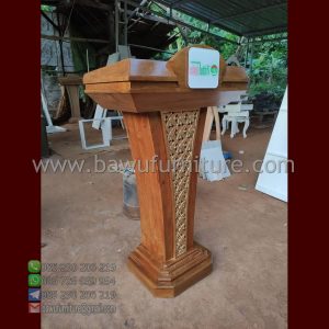 Podium Minimalis Jati Yayasan