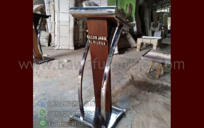 Podium Model Minimalis Pesanan Masjid Jamik Al Hijrah