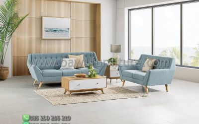 Sofa Ruang Tamu Minimalis Terbaru Model Retro Modern
