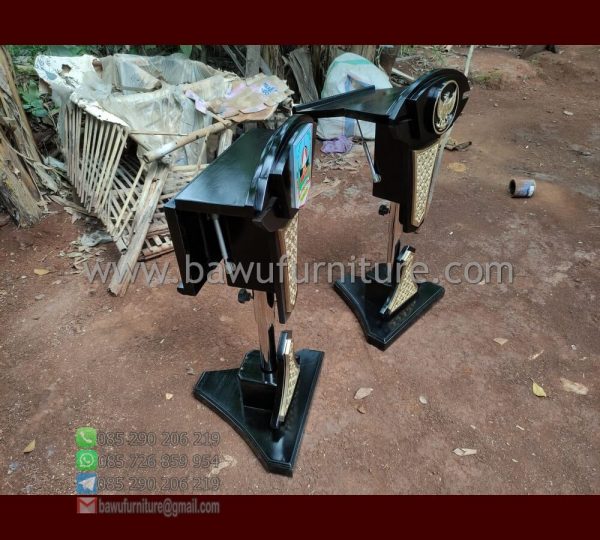 Model Podium Minimalis Hidrolik Dan Kayu Jati Jepara - Image 4