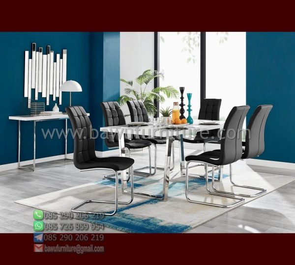 Set Meja Makan Minimalis Modern