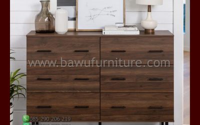 Dresser Jati Modern Model Minimalis Terbaru Jepara
