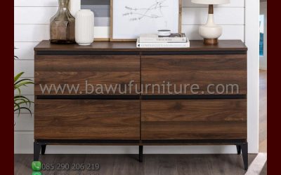 Dresser Jati Terbaru Model Minimalis Modern Jepara