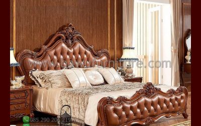 Harga Tempat Tidur Mewah Jati Model Ukir Klasik Jepara