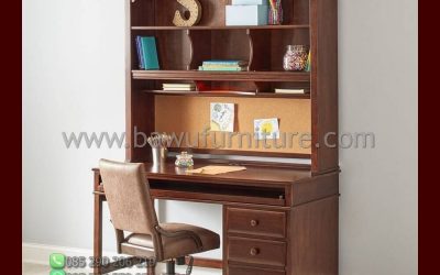 Meja Belajar Jati Jepara Model Minimalis Terbaru