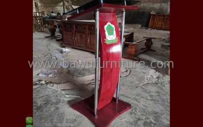 Model Podium Minimalis Stainless Tiang Lurus Terbaru