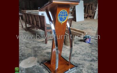 Podium Minimalis Stainless Terbaru Dinas Perhubungan