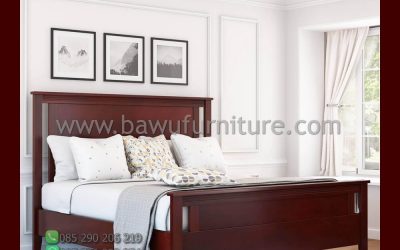 Tempat Tidur Jati Minimalis Jakarta Model Terbaru Jepara