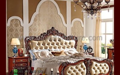 Tempat Tidur Mewah Jati Ukir Model Klasik Jepara
