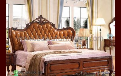 Tempat Tidur Mewah Murah Model Ukir Klasik Jati Jepara