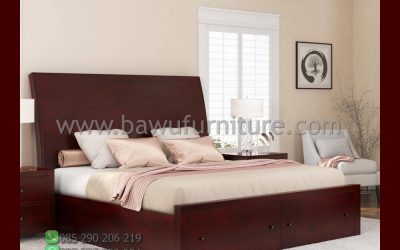 Tempat Tidur Minimalis Jati Polos Model Terbaru Jepara