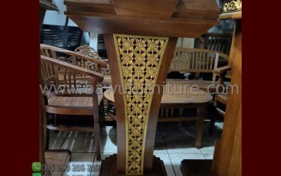 Gambar Podium Pidato Jati Model Minimalis Terbaru