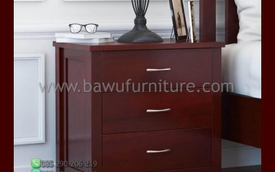 Harga Nakas Kayu Jati Model Minimalis Terbaru Jepara