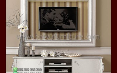 Meja TV Klasik Minimalis Model Modern Mewah Jepara