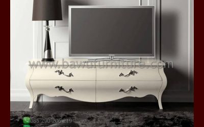 Meja TV Klasik Model Minimalis Modern Mewah Jepara