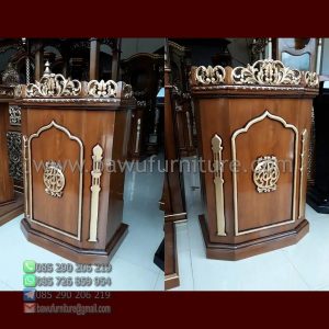 Jual Mimbar Jati